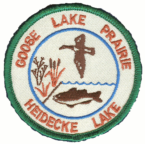 Park Badge representing Heidecke Lake and Goose Lake