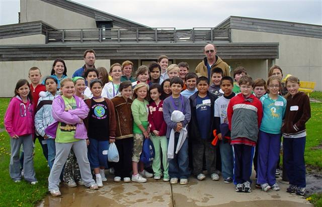 Tobin Elem 4th Grade, Earth Day in the Parks at Goose Lake Prairie State Natural Area.  2009