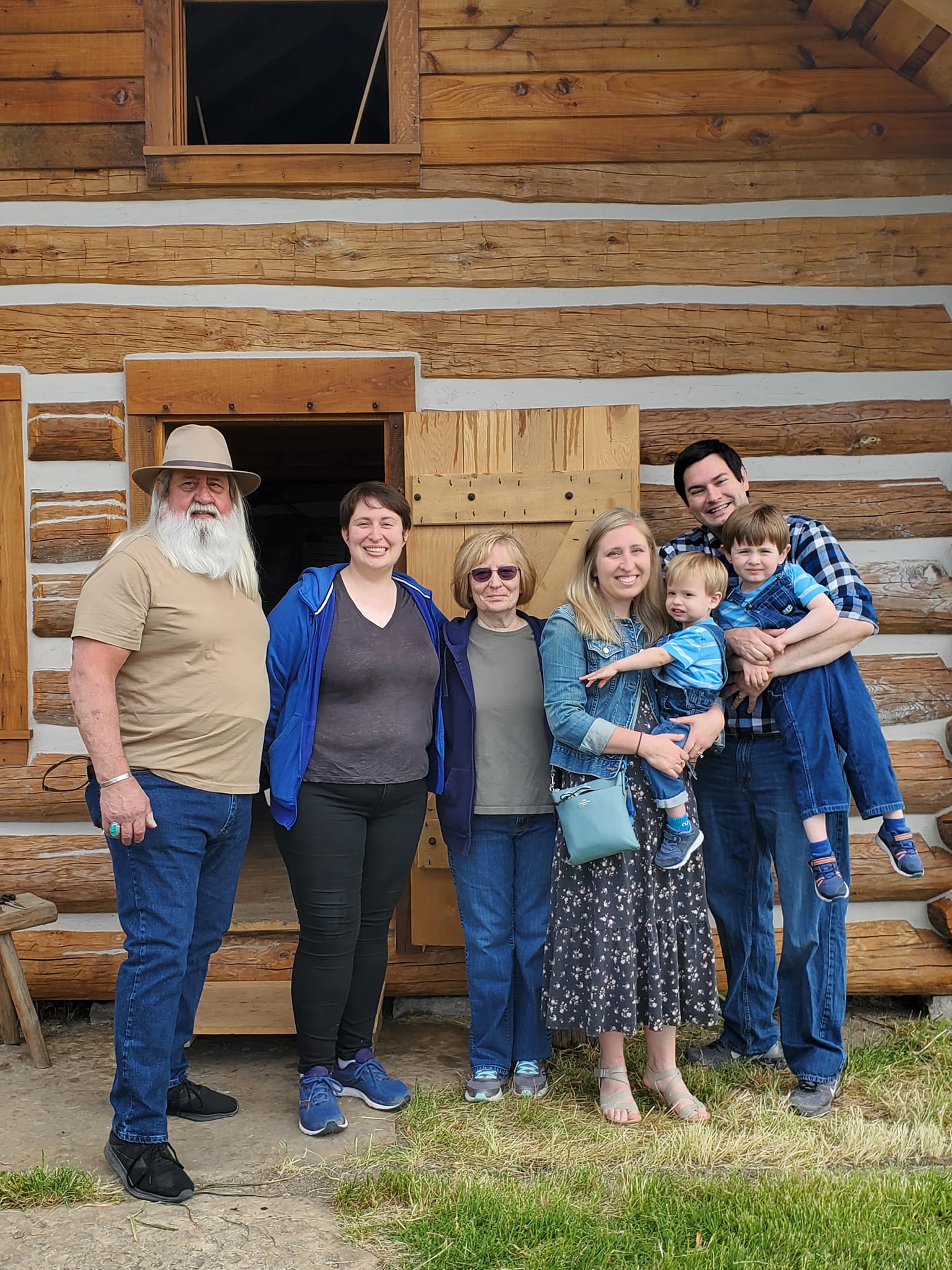 Burgess Family at Dedication.